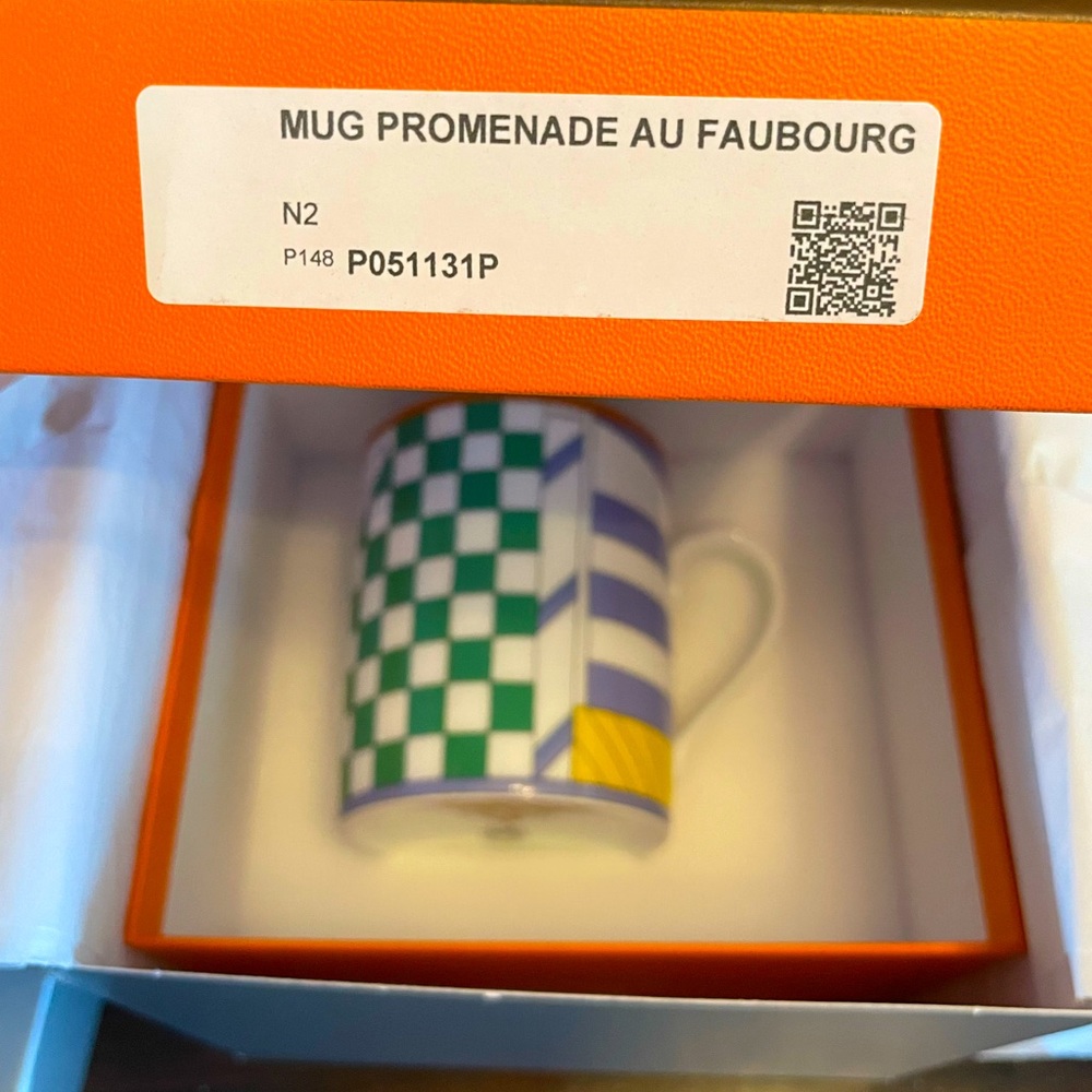 Hermès Promenade au Faubourg Mug - NWT